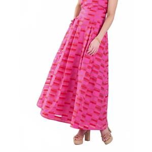 NEW EMILY MCCARTHY milly maxi skirt in sunset stripe